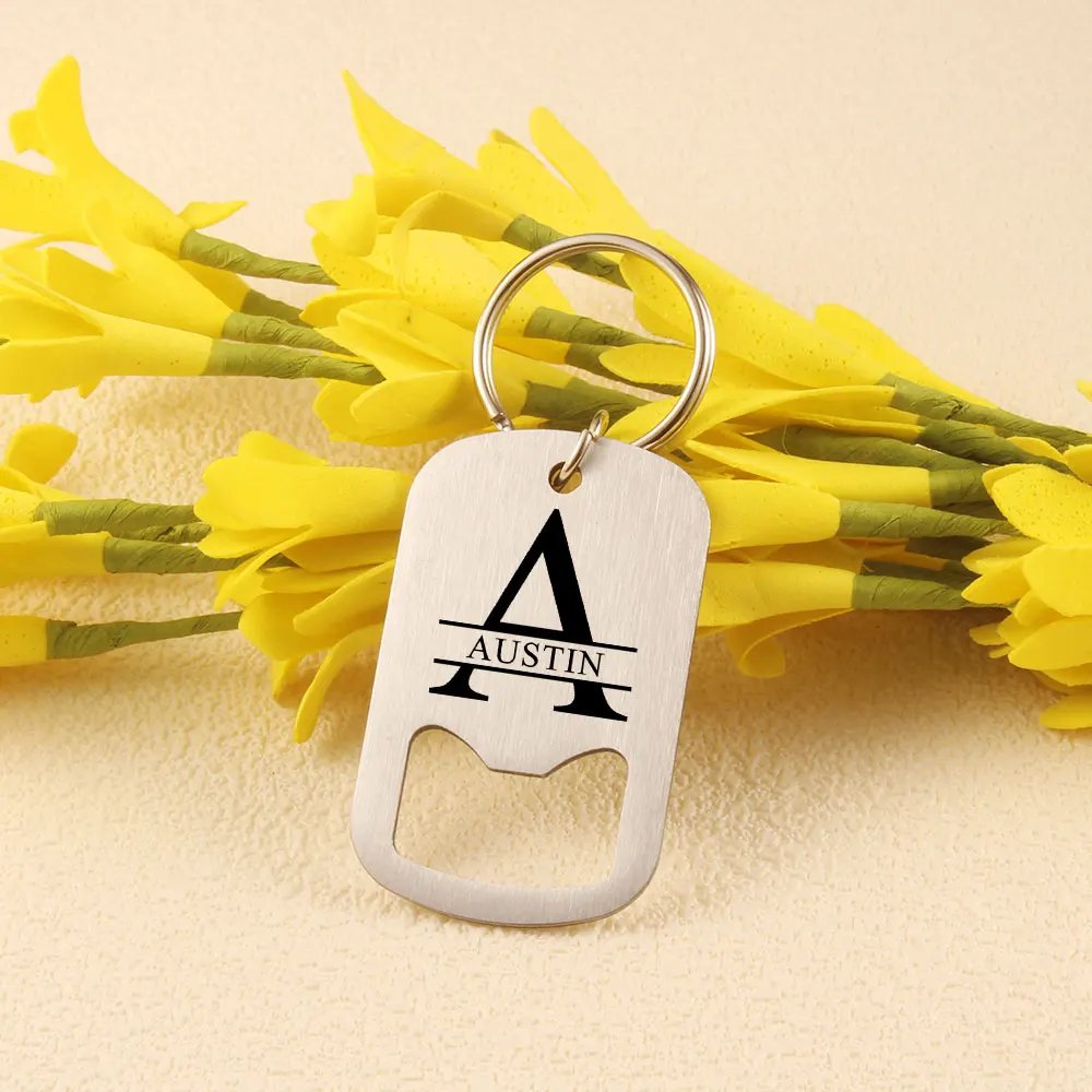 Personalized Engraved Wedding Name Metal Bottle Opener Keychain Stainless Steel Keyring Custom Gifts For Wedding Supplies Gift Personalized Engraved Wedding Name Metal Bottle Opener Keychain Stainless Steel Keyring Custom Gifts For Wedding Supplies Gift