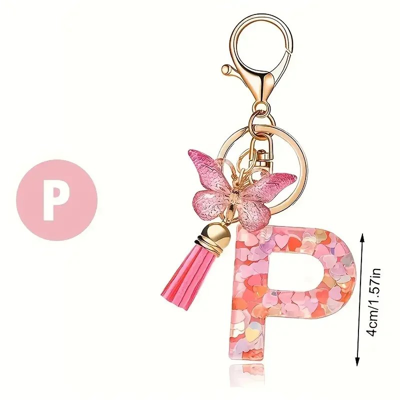 A-Z Letter Keychain – Metal Pendant, Car & Bag Charm, Gift Jewelry A-Z Letter Keychain – Metal Pendant, Car & Bag Charm, Gift Jewelry