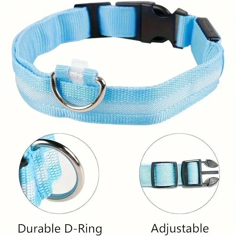 LED Nylon Dog Leash & Collar LED Nylon Dog Leash & Collar