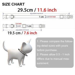 Personalized ID Tag Cat Collar Bell - Image 5