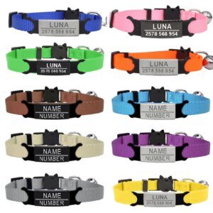 Personalized ID Tag Cat Collar Bell - Image 6