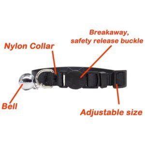 Personalized ID Tag Cat Collar Bell - Image 3