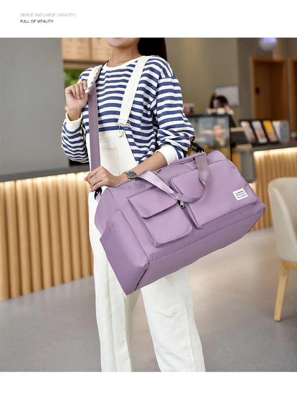 👜 Large Travel Duffle Bag with Shoe Compartment 👜 Large Travel Duffle Bag with Shoe Compartment