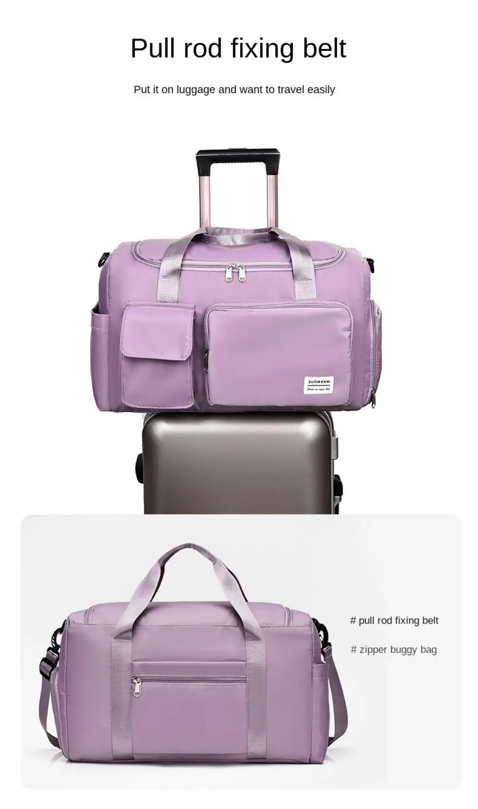 👜 Large Travel Duffle Bag with Shoe Compartment 👜 Large Travel Duffle Bag with Shoe Compartment