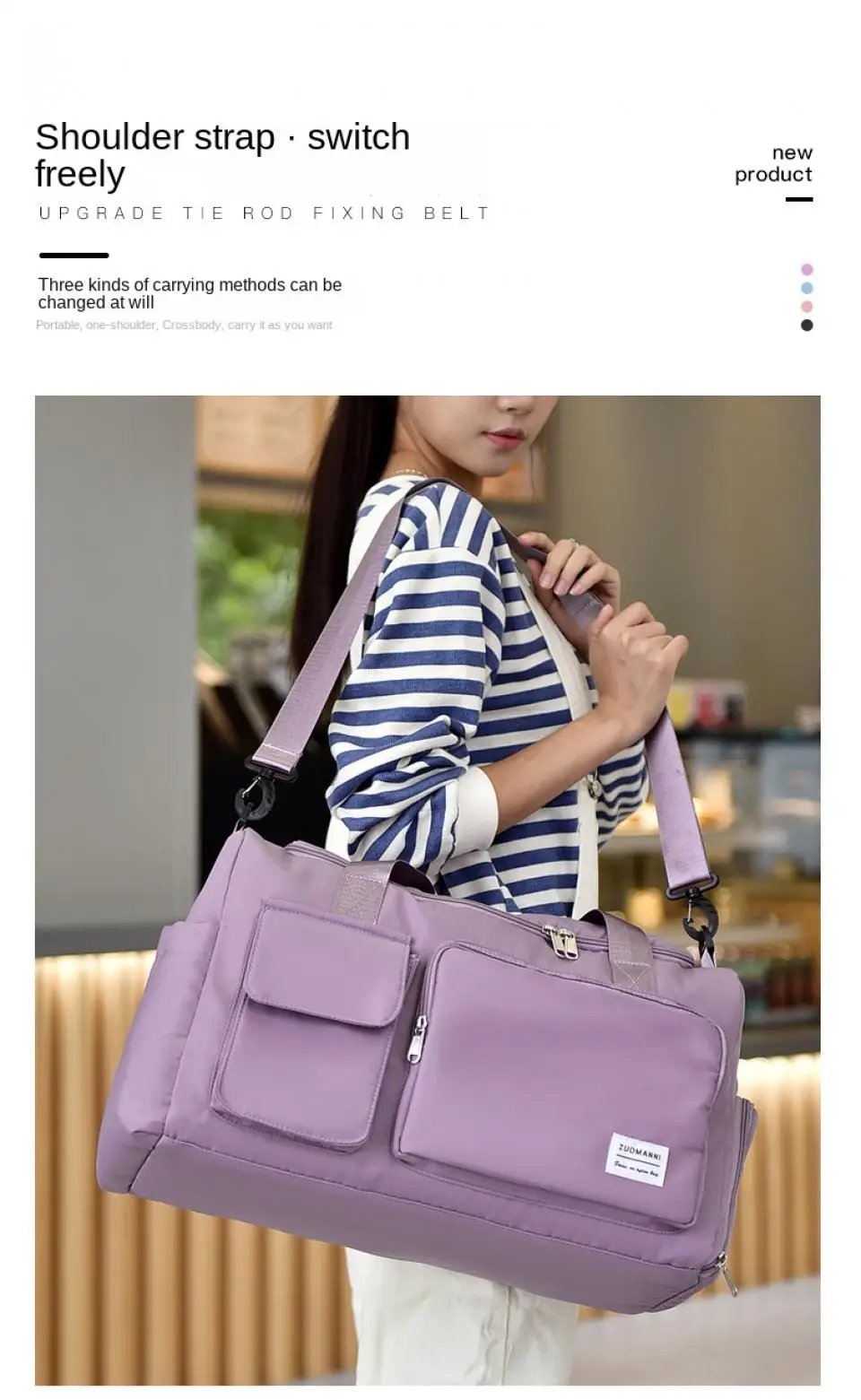 👜 Large Travel Duffle Bag with Shoe Compartment 👜 Large Travel Duffle Bag with Shoe Compartment