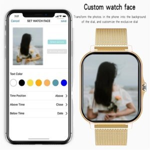 Full Touch Smartwatch Unisex – Sport & Fitness Tracker - Image 4