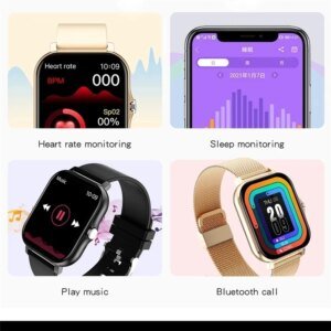 Full Touch Smartwatch Unisex – Sport & Fitness Tracker - Image 3