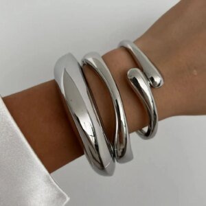 Vintage Hip-Hop Cuff Bracelet - Image 4