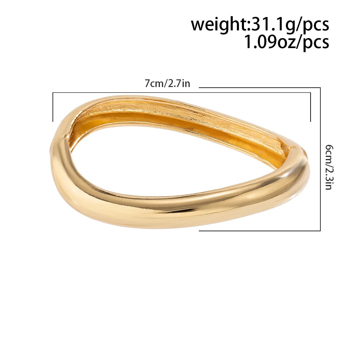 Exaggerated Punk Wide Cuff Bracelet Exaggerated Punk Wide Cuff Bracelet