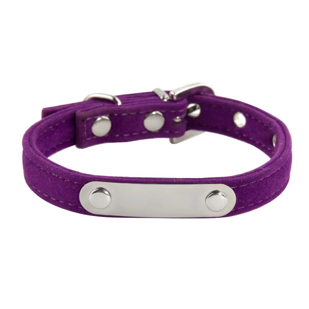 Personalized Soft Velvet Cat Collar Personalized Soft Velvet Cat Collar