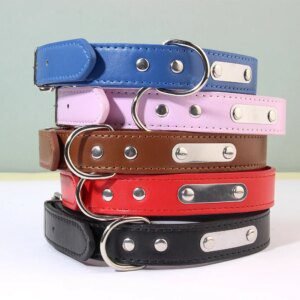 Customized PU Leather Dog Collar - Image 3