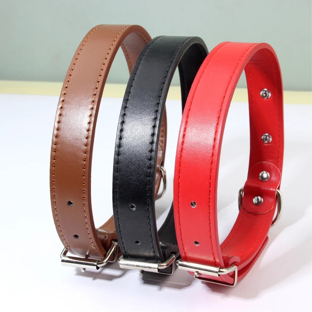 Customized PU Leather Dog Collar Customized PU Leather Dog Collar