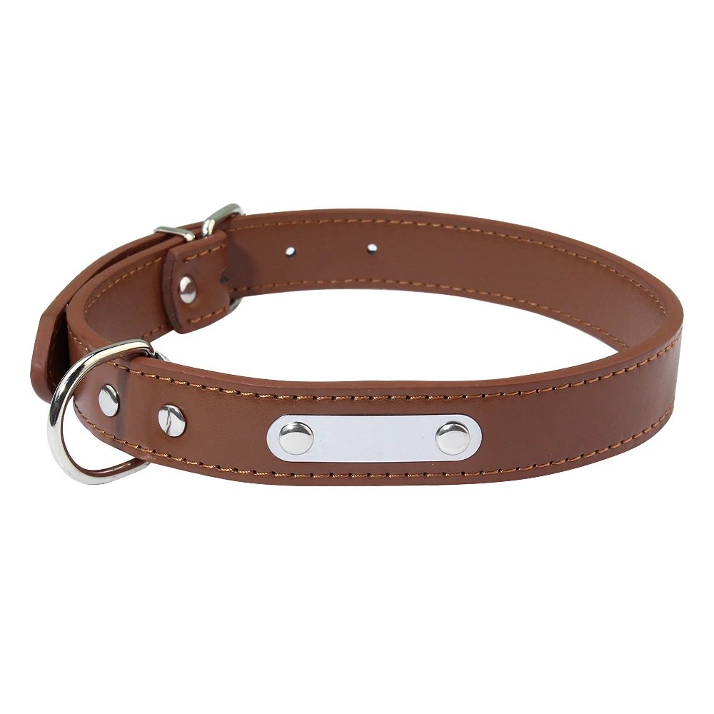 Customized PU Leather Dog Collar Customized PU Leather Dog Collar