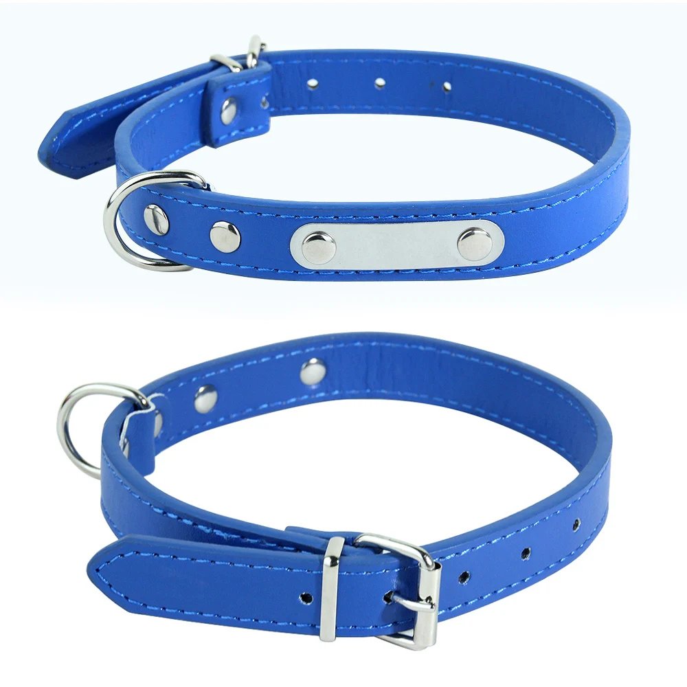 Customized PU Leather Dog Collar Customized PU Leather Dog Collar