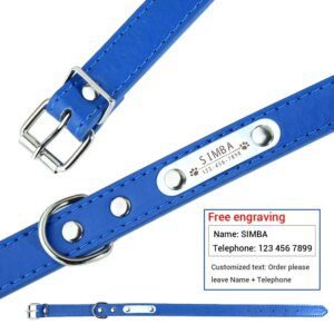 Customized PU Leather Dog Collar - Image 5