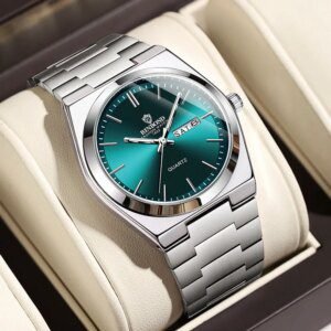 Luxury Men's Stainless Steel Watch - Image 5