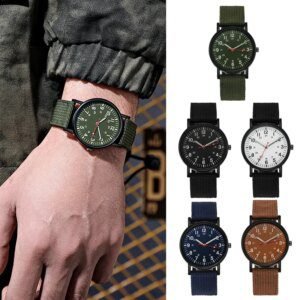 Men's Military-Style Quartz Watch - Image 5
