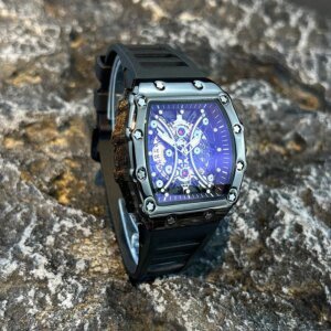 Men's Luxury Wine Barrel Dial Watch - Image 6