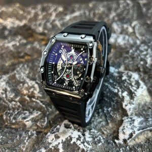Men's Luxury Wine Barrel Dial Watch - Image 3