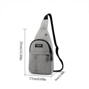 Men's Minimalist Crossbody Bag - Image 4