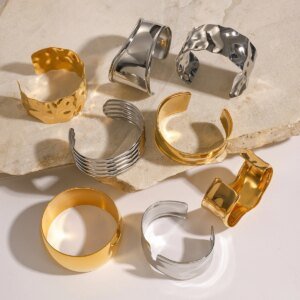 Stainless Steel Bangle for Women - Image 4