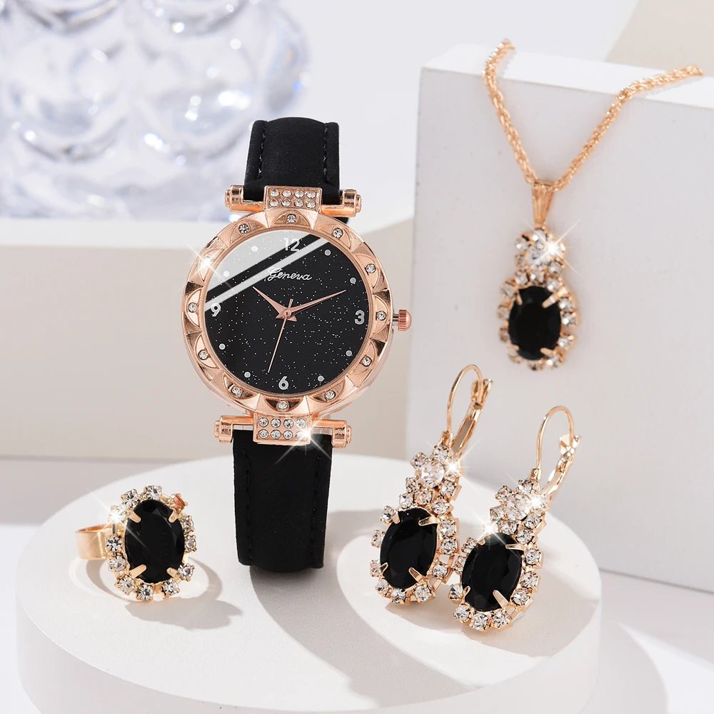 Luxury Women's Watch & Jewelry Set Luxury Women's Watch & Jewelry Set