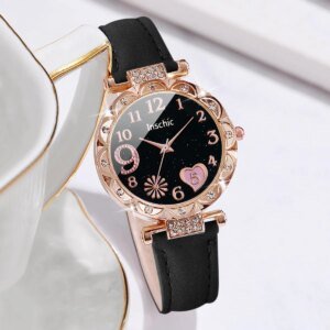 Women’s Fashion Watch & Bracelet Set - Image 4