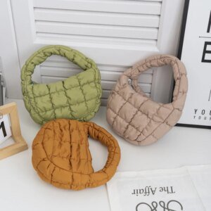 Fashion Mini Puffer Tote Bag - Image 4