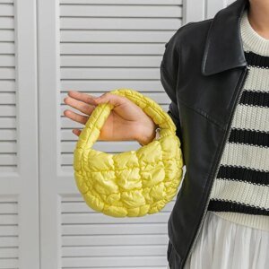 Fashion Mini Puffer Tote Bag - Image 5
