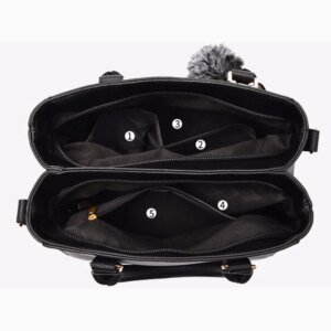 Elegant Embroidery Messenger Bag - Image 4