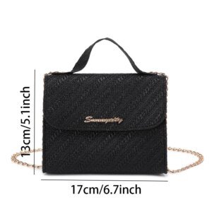 Embossing Chain Square Bag - Image 6