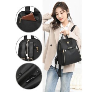 Women’s Waterproof Oxford Travel Backpack - Image 5