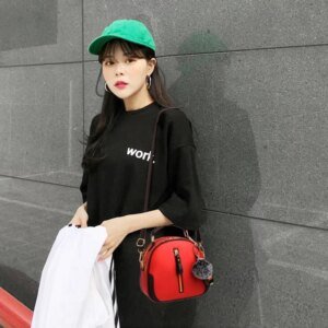 Luxury PU Leather Small Tote Bag - Image 3