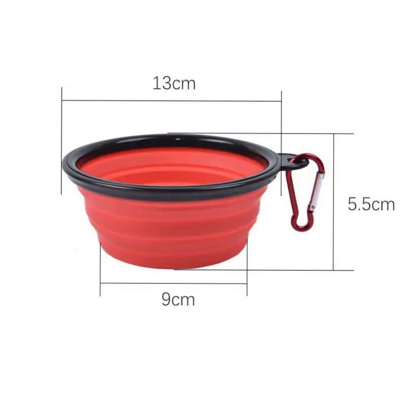 Portable Folding Silicone Dog Bowl Portable Folding Silicone Dog Bowl