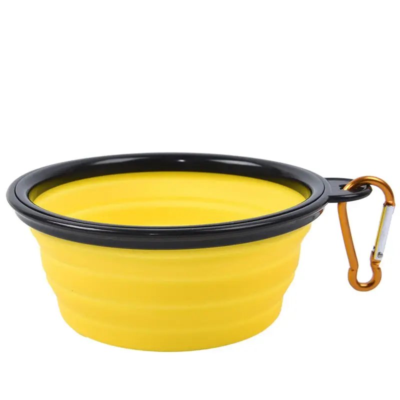 Portable Folding Silicone Dog Bowl Portable Folding Silicone Dog Bowl