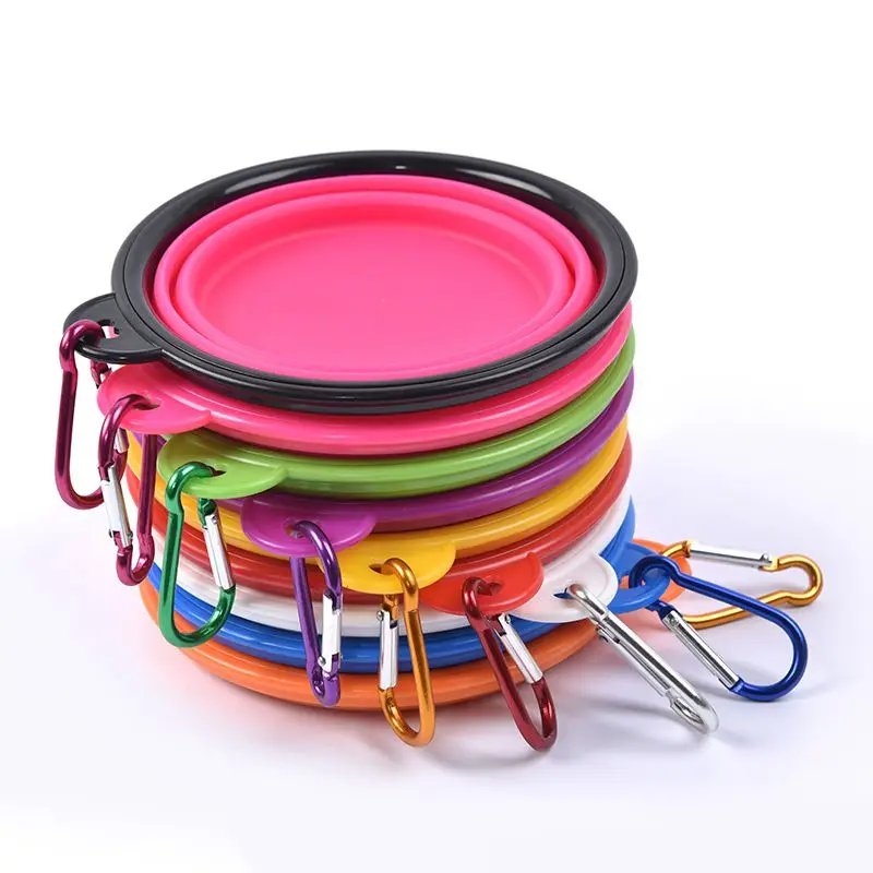 Portable Folding Silicone Dog Bowl Portable Folding Silicone Dog Bowl