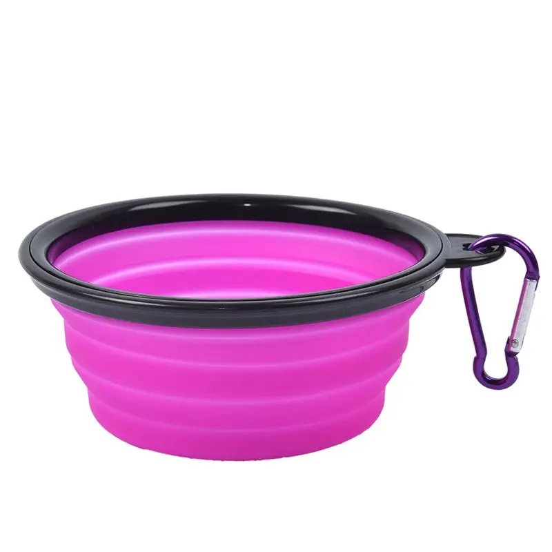 Portable Folding Silicone Dog Bowl Portable Folding Silicone Dog Bowl