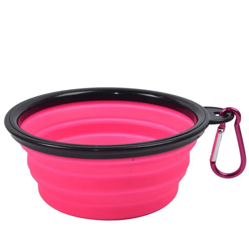 Portable Folding Silicone Dog Bowl Portable Folding Silicone Dog Bowl