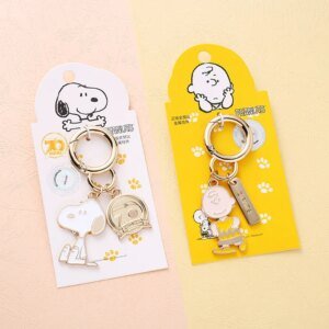 Anime SNOOPY & Charlie Metal Keychain - Image 6