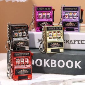 Mini Slot Machine Keychain - Image 3