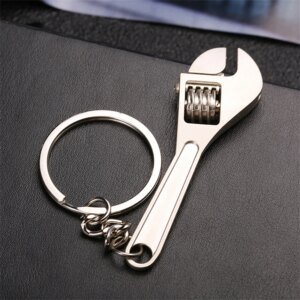 Adjustable Wrench Spanner Keychain - Image 4