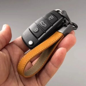 Luxury Genuine Leather Keychain - Image 4