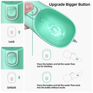 Portable Dog Water Bottle for Small & Large Dogs - Image 4
