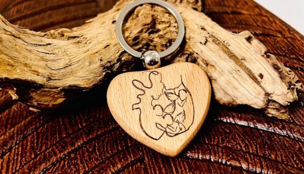 Schlüsselanhänger Sternenfamilie_Holz_03__PrettyShopia